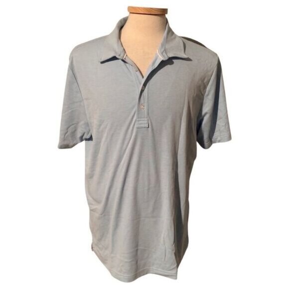 Travis Mathew Other - Travis Mathew Large Light Blue Golf Shirt